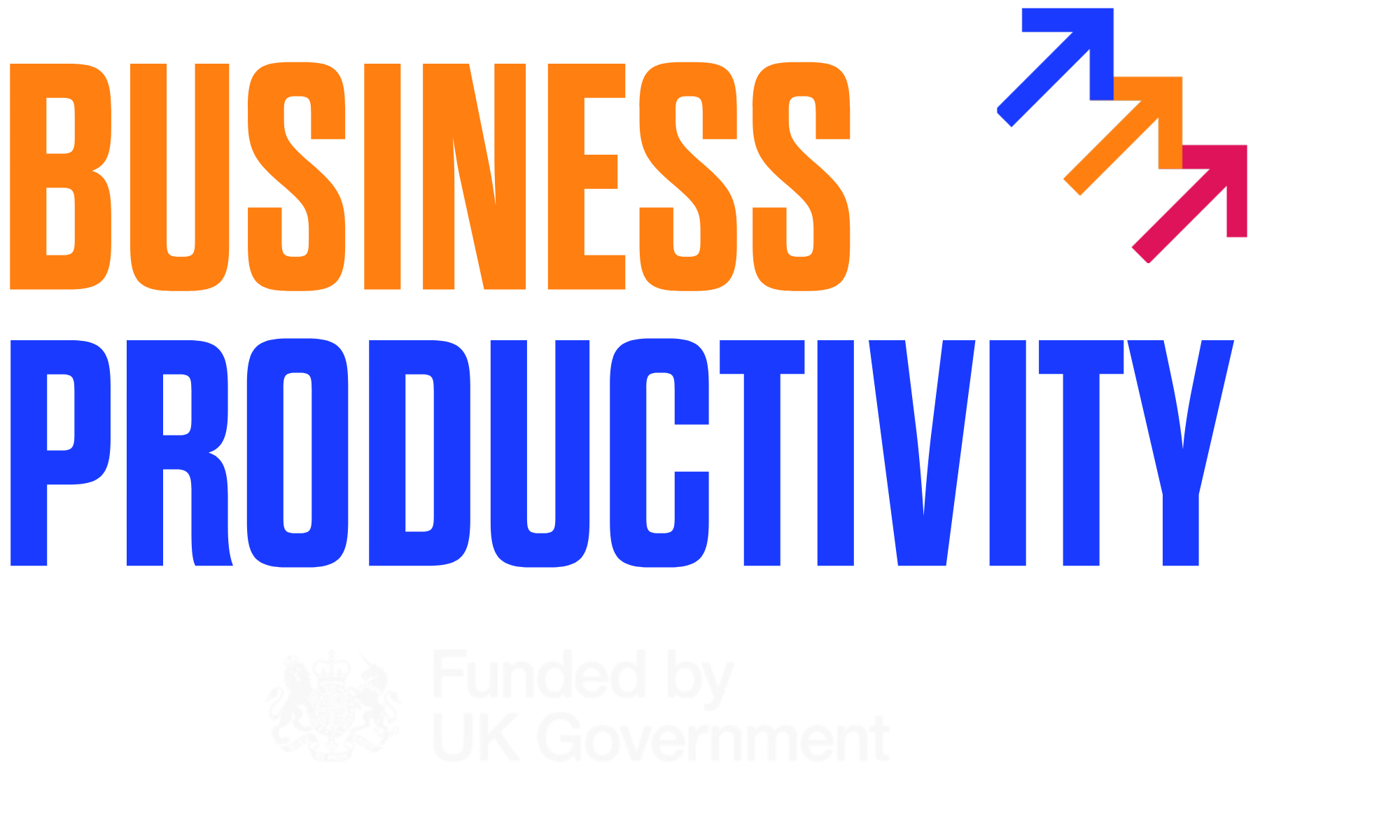 Business productivity logo with SYMCA and Government logos